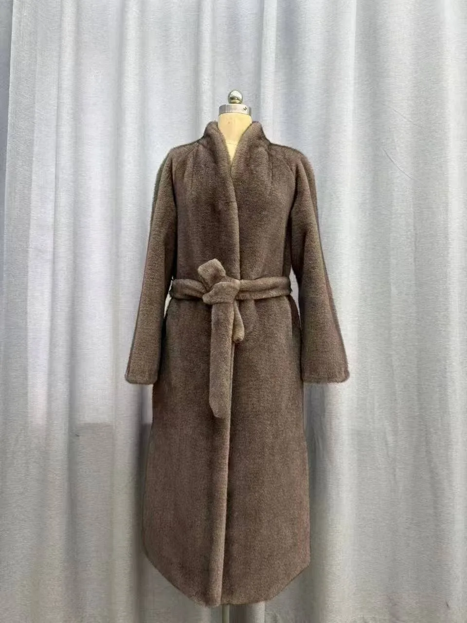 Платье Шуба эко мех — фото 1