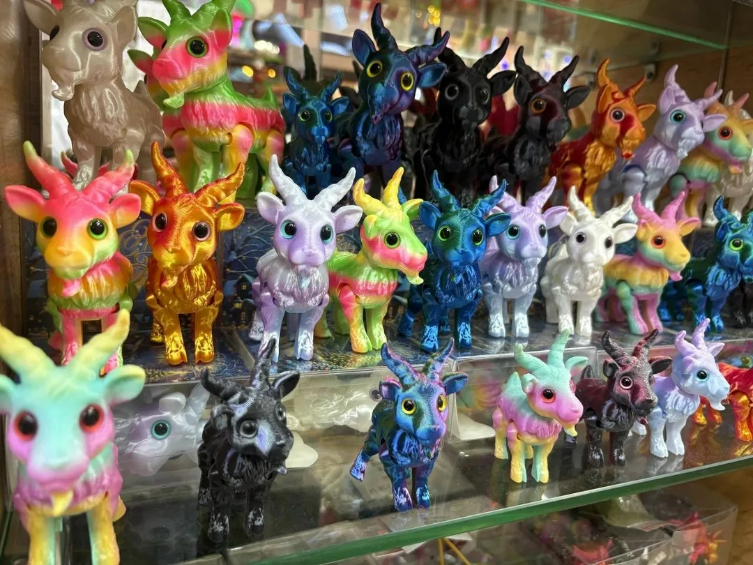Фигурка игрушка коза 3D — фото 1
