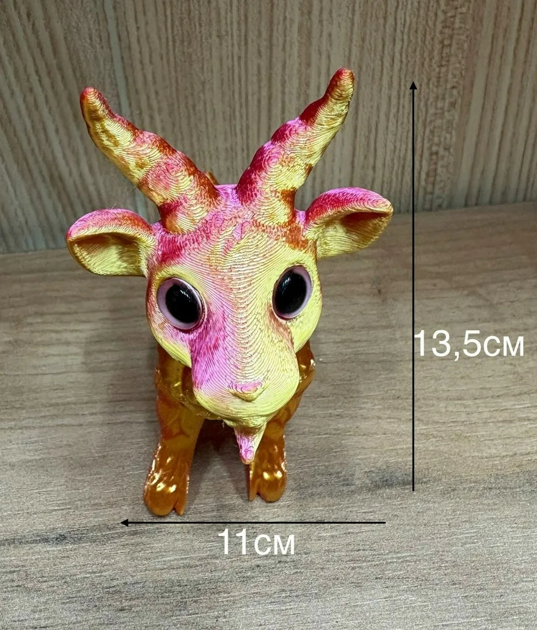 Фигурка игрушка коза 3D — фото 8