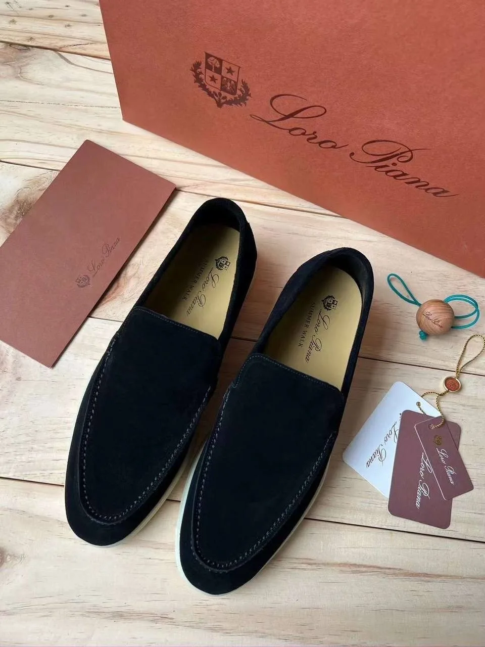Loro Piana Summer Walk мужские лоферы в разных цветах — фото 5