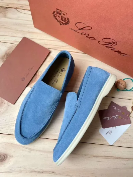 Loro Piana Summer Walk мужские лоферы в разных цветах — фото 20