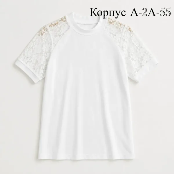 Удобная футболка из натурального хлопка — фото 1