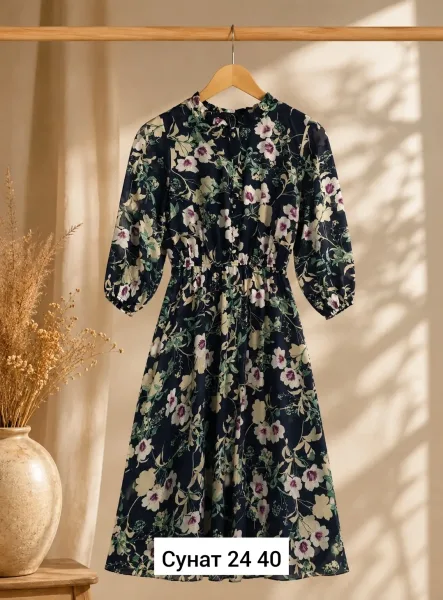Платье шифон — фото 4
