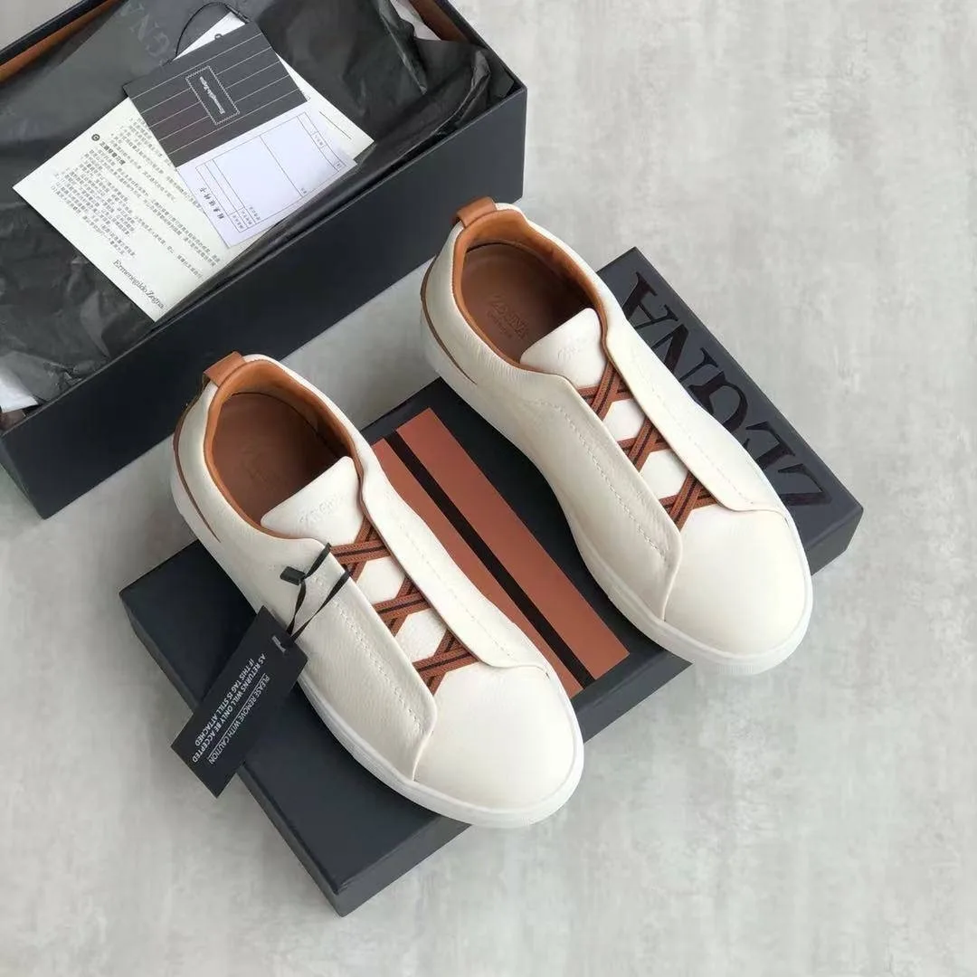 Кеды Zegna Triple Stitch — фото 4