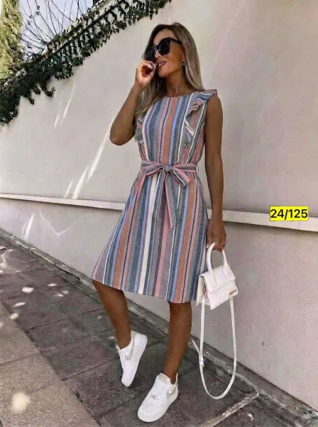 Платье из льна Лён — фото 2