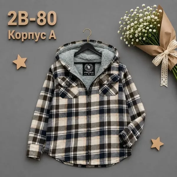 Рубашка мехом — фото 1