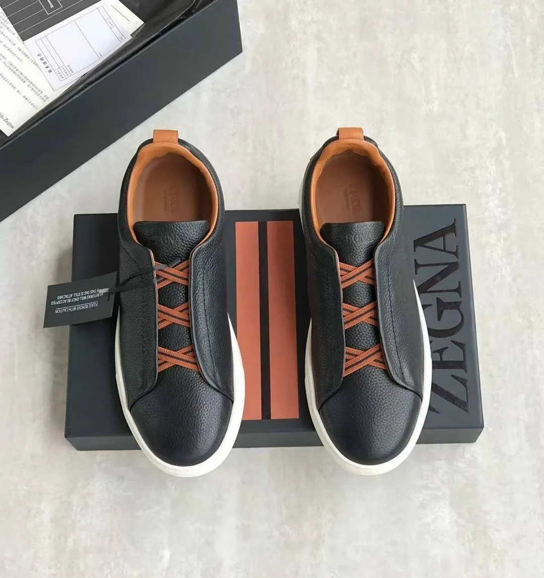 Полуботинки Zegna Triple Stitch ПАРА, КОТОРАЯ НЕ ТРАТИТ — фото 1