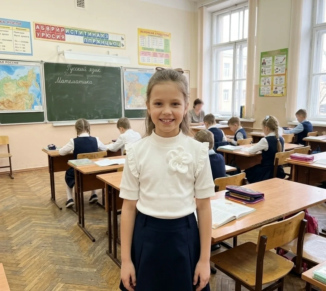 Блузка из хлопка — фото 1