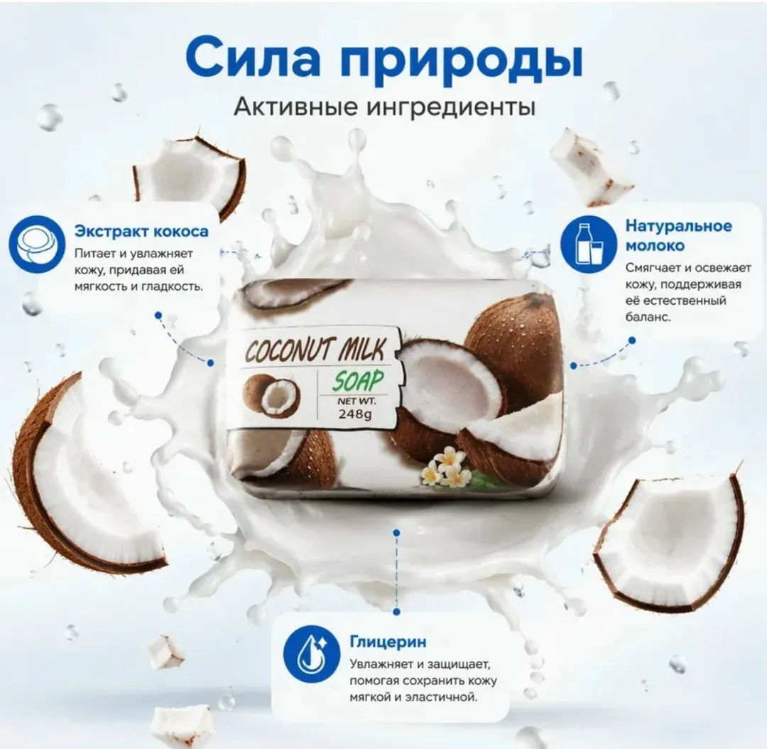 Набор парфюмированный мыло для рук и тело — фото 11