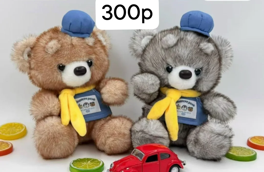 Мягкие игрушки из плюша — фото 10