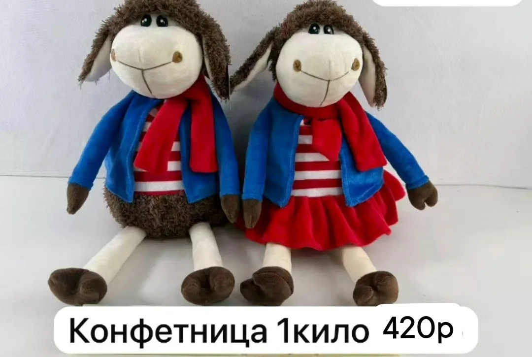 Мягкие плюшевые игрушки в виде мишек — фото 9