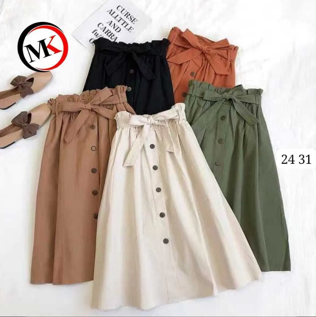 Юбка хлопковая oversize — фото 7