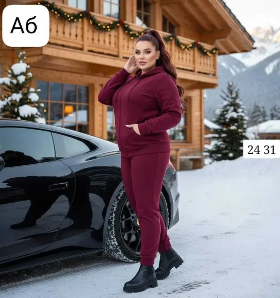 Спортивный костюм из тёплого флиса — фото 2