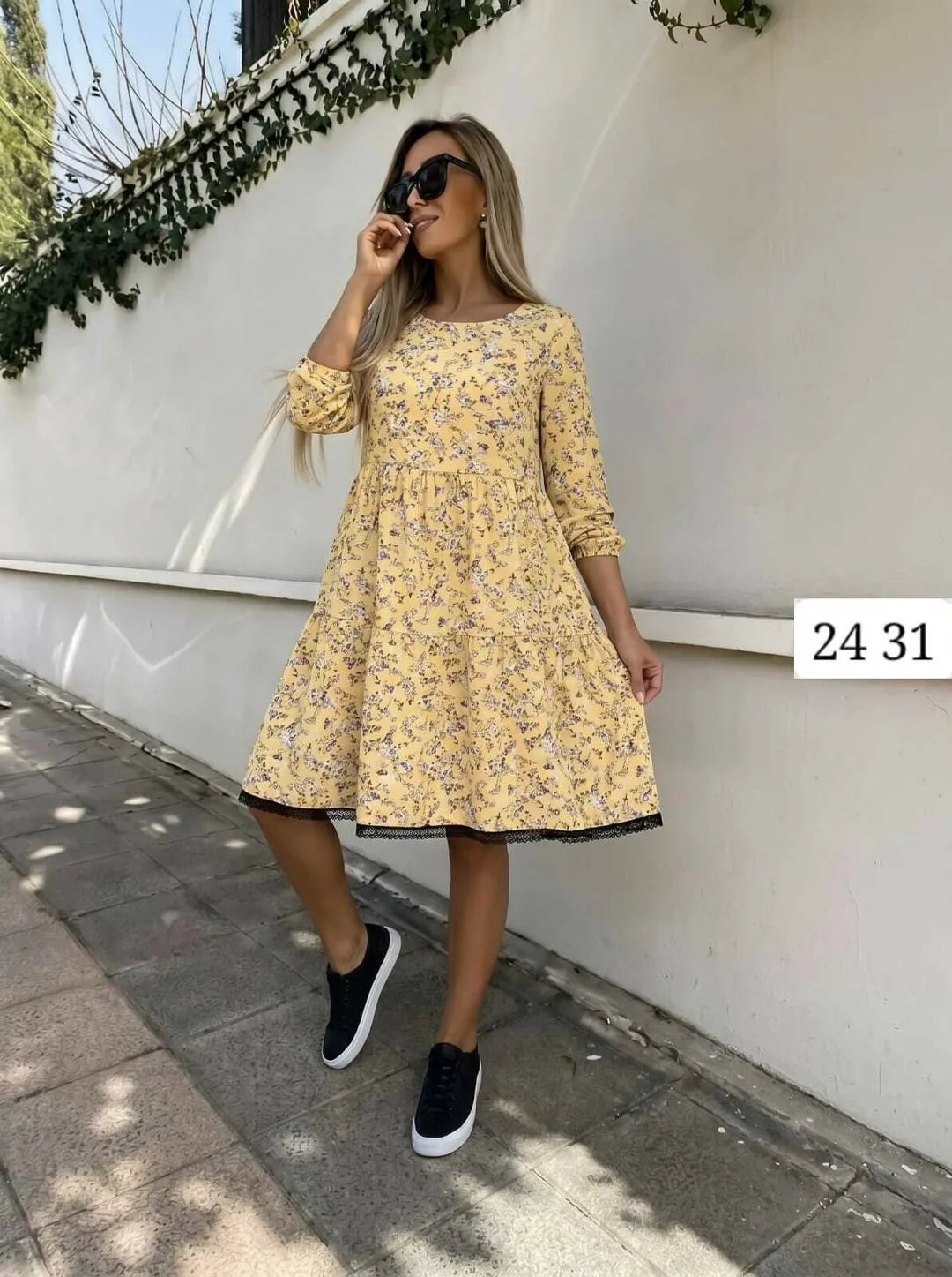 Платье из ткани Прадо — фото 3