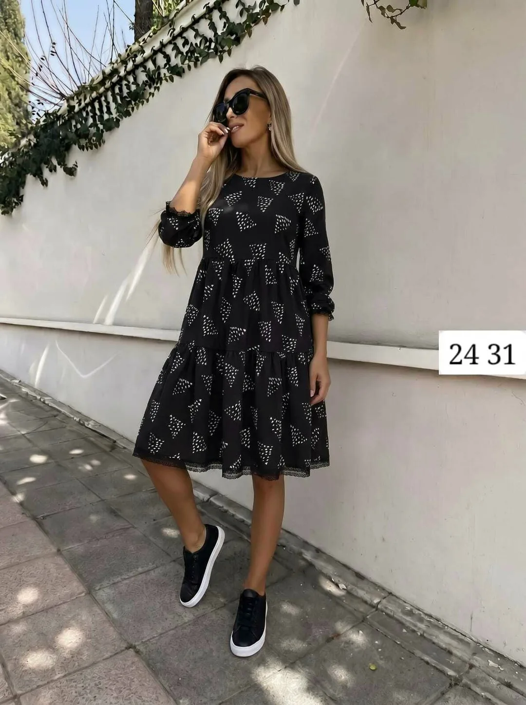 Платье из ткани Прадо — фото 5