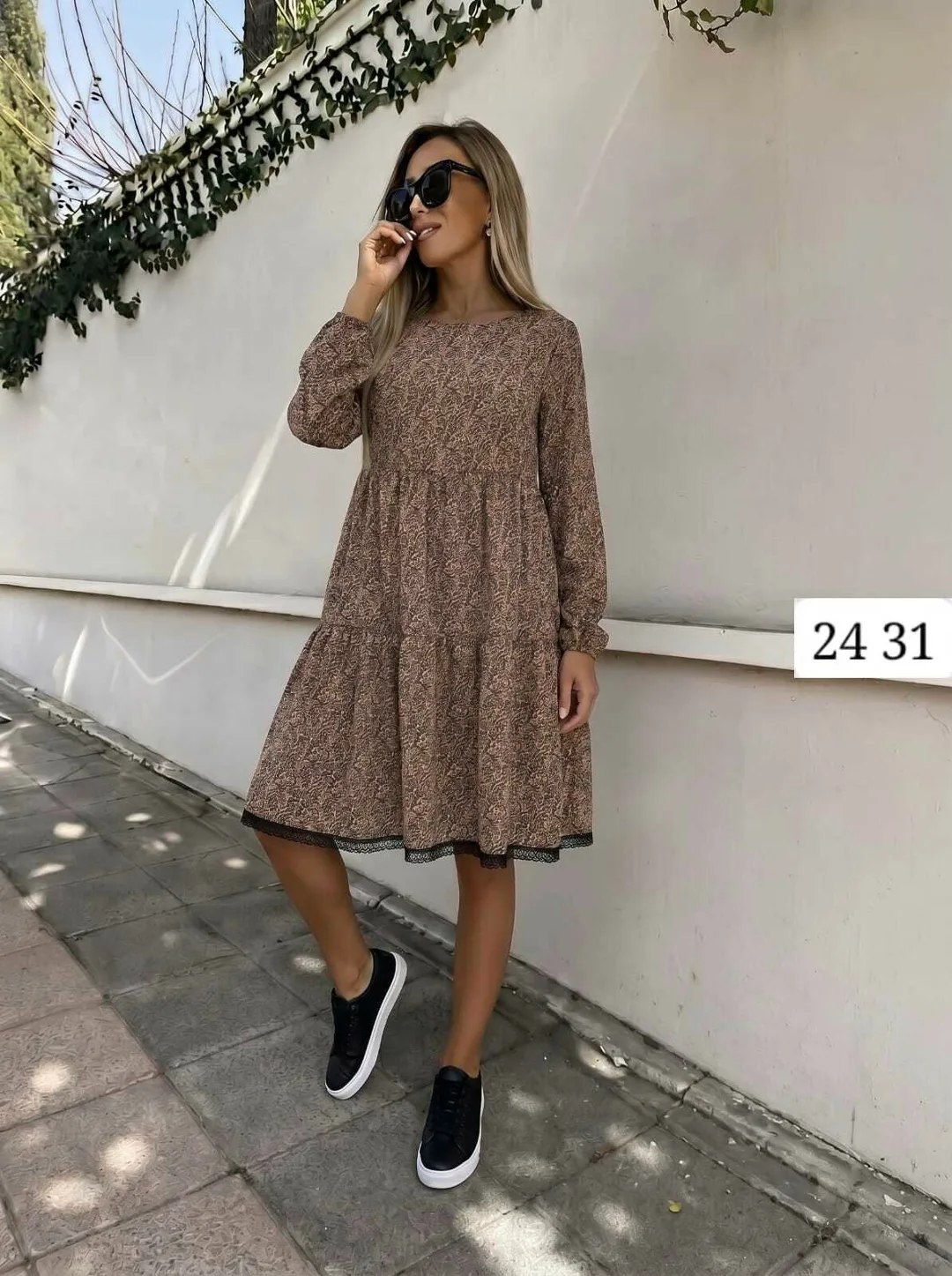 Платье из ткани Прадо — фото 6