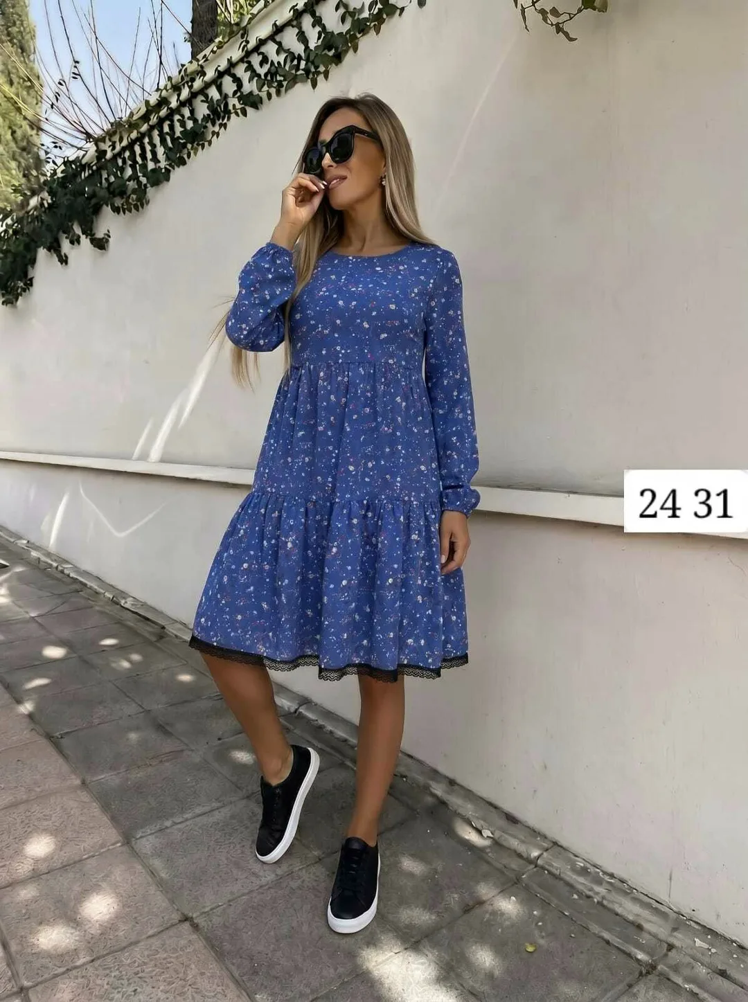 Платье из ткани Прадо — фото 7