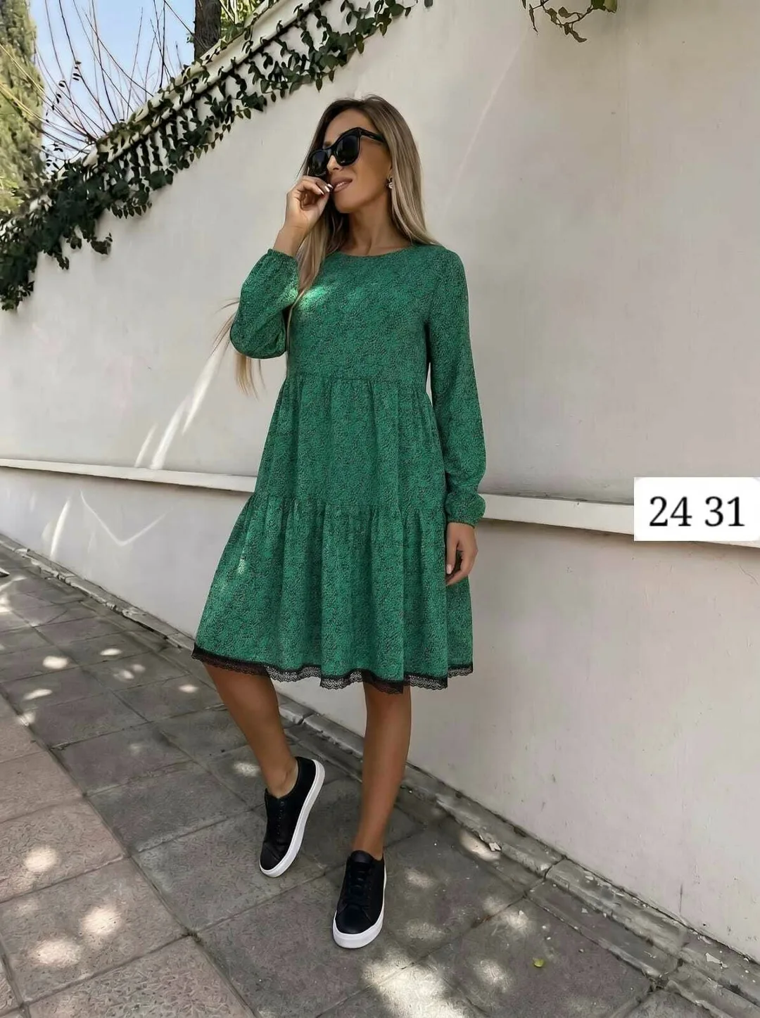 Платье из ткани Прадо — фото 8