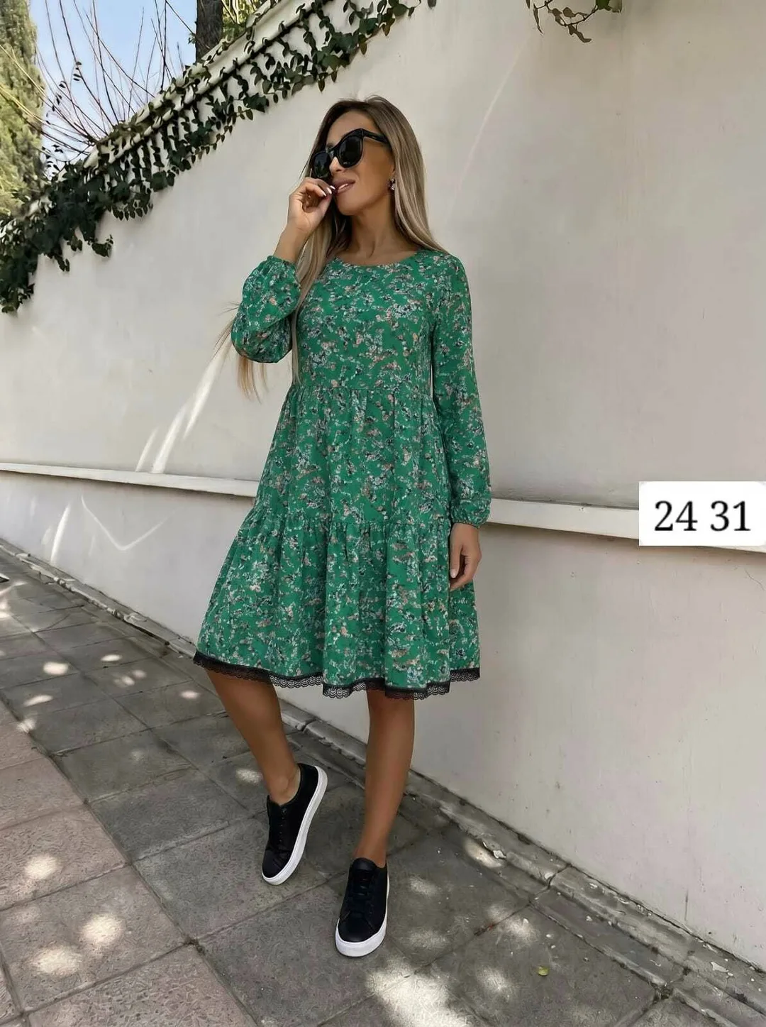 Платье из ткани Прадо — фото 9