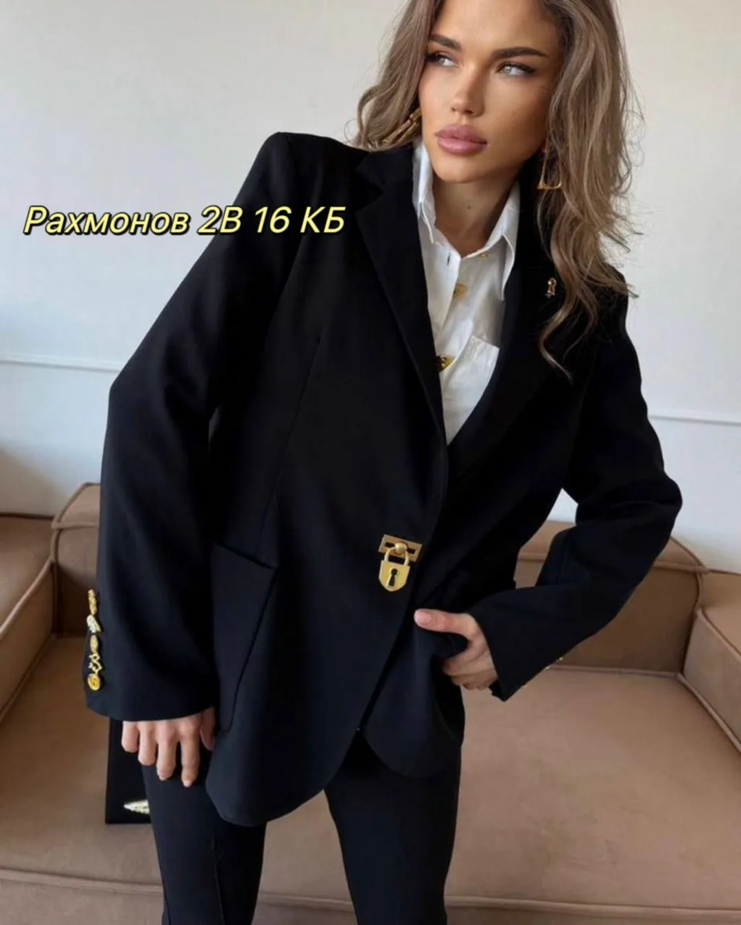 Пиджак из хлопка — фото 4
