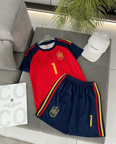 Набор из майки и шорт с эластаном, подходит для подростков — фото 13
