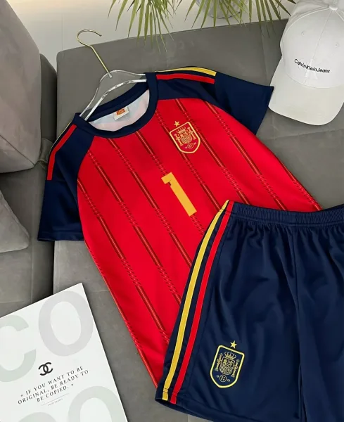 Набор из майки и шорт с эластаном, подходит для подростков — фото 14