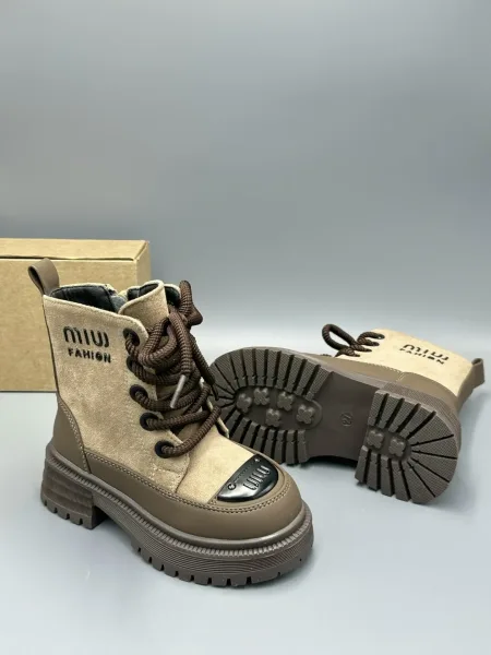 Ботинки женские из эко-кожи — фото 12