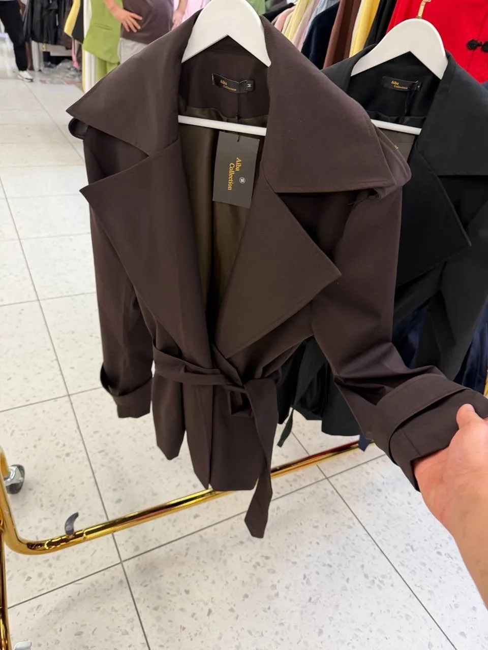 Пиджак Premium Trench Drop 𝐍𝐄𝐖Black-Pantera𝐍𝐄𝐖 — фото 3
