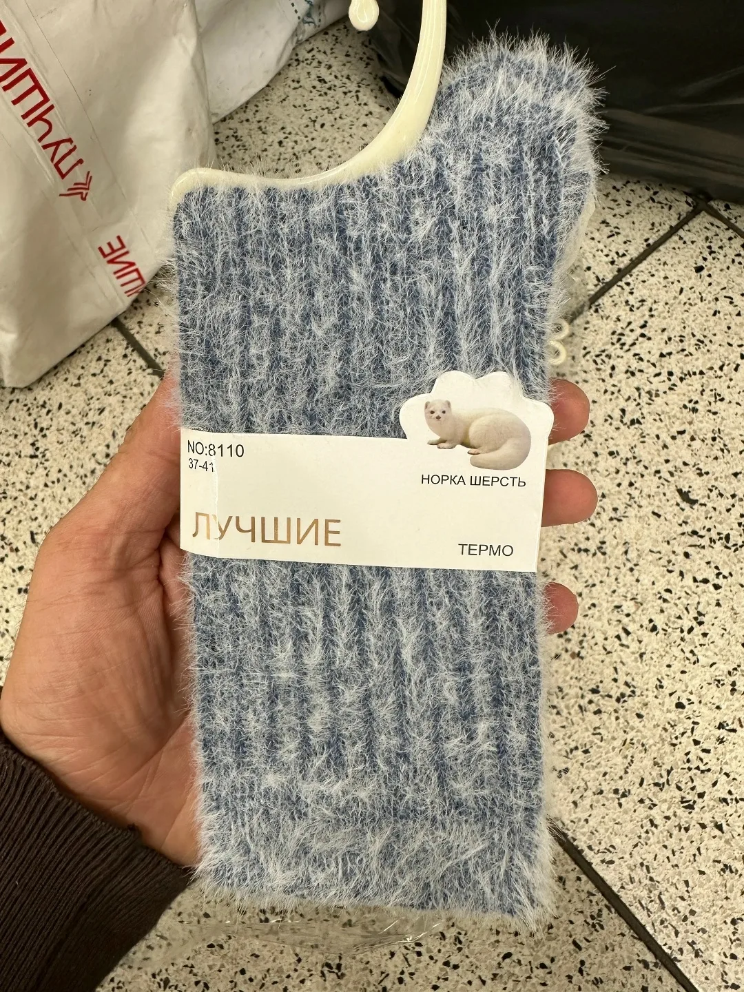 Женские носки Норка кашемира — фото 5