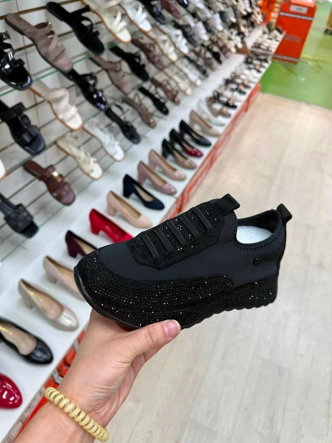 Женские кроссовки из эко кожи — фото 2