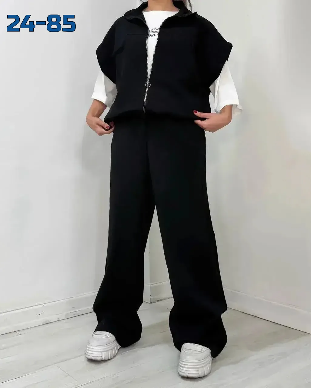 Стильная тройка в стиле casual chic комфорт и тренд в одном образе — фото 6