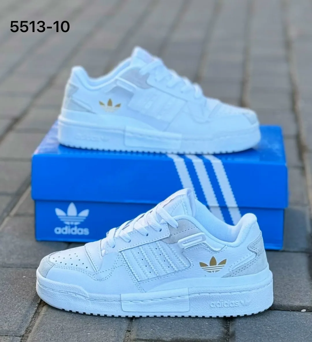 Кроссовки женские Кроссы AdiDas, сетка — фото 3