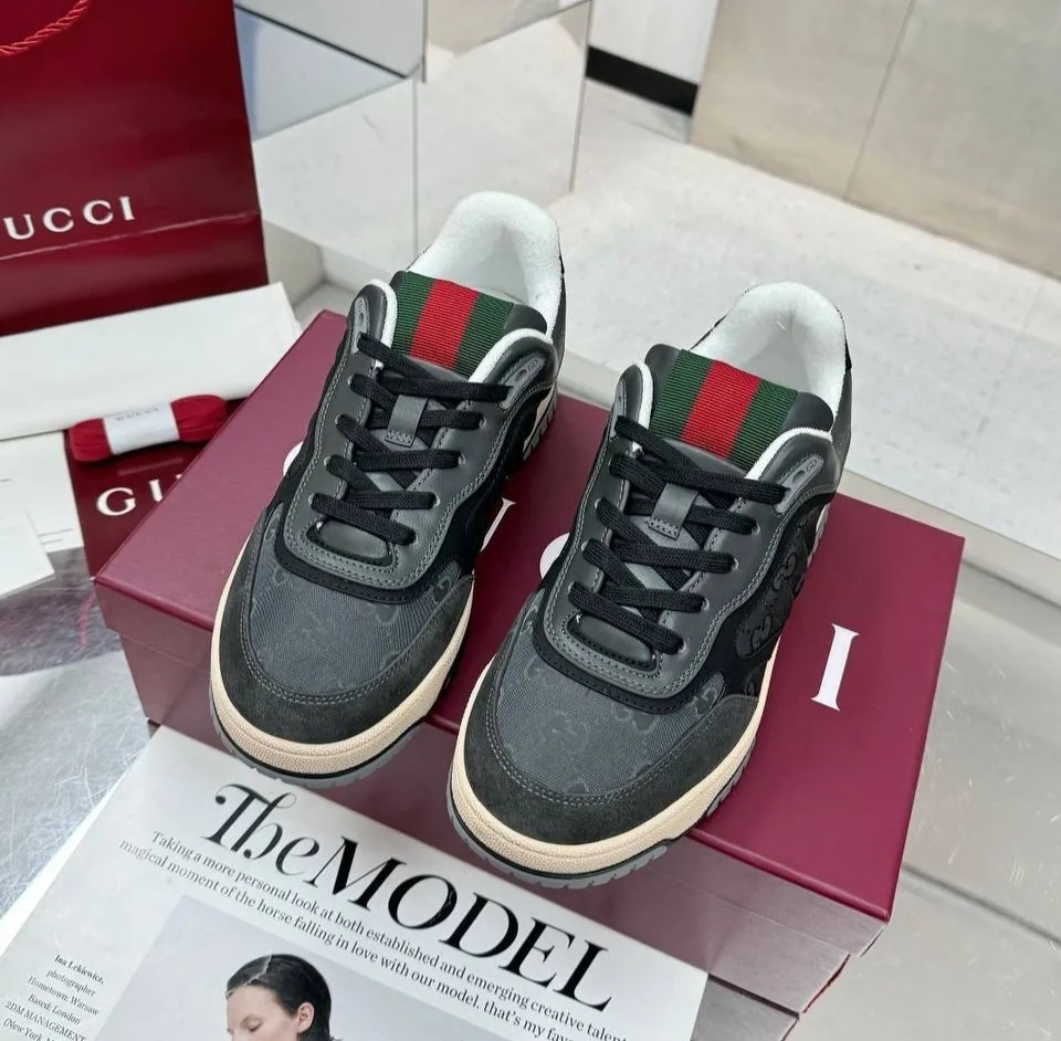Кроссовки Gucci Re-web — фото 1