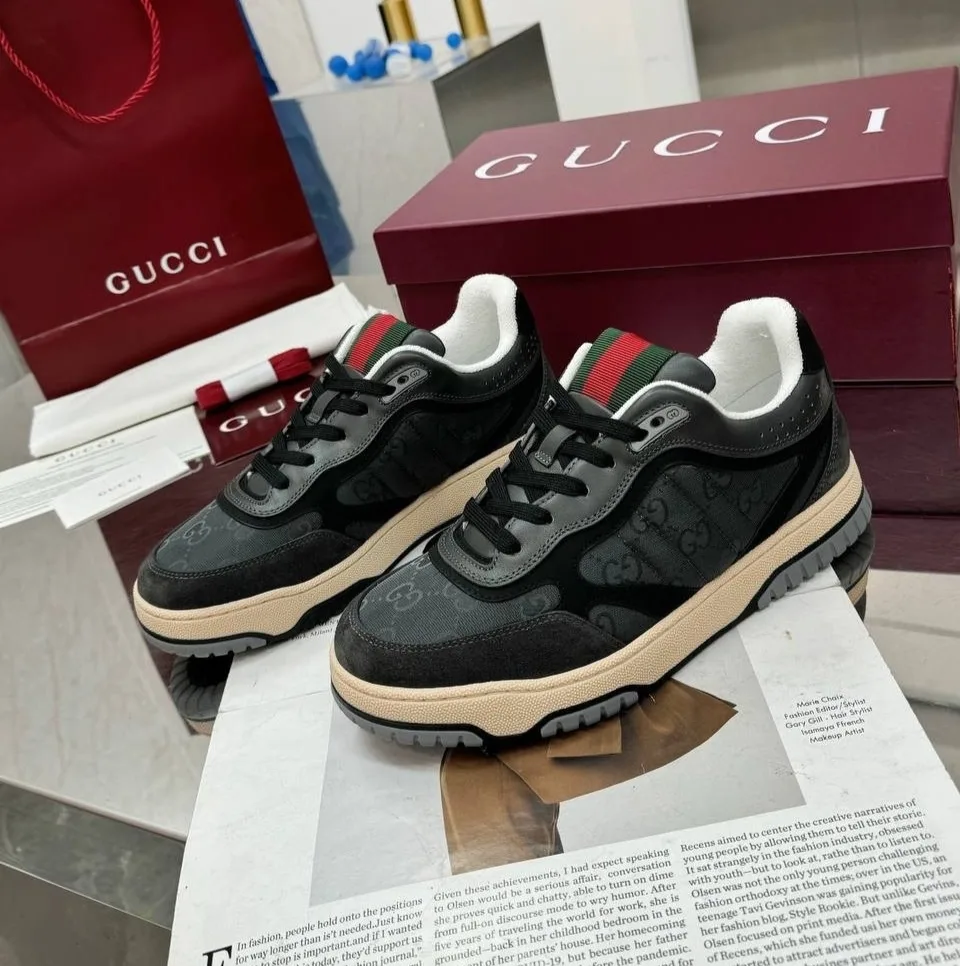 Кроссовки Gucci Re-web — фото 3