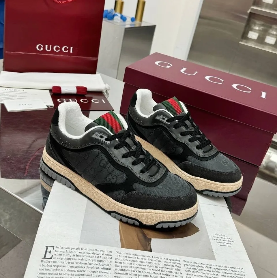 Кроссовки Gucci Re-web — фото 4
