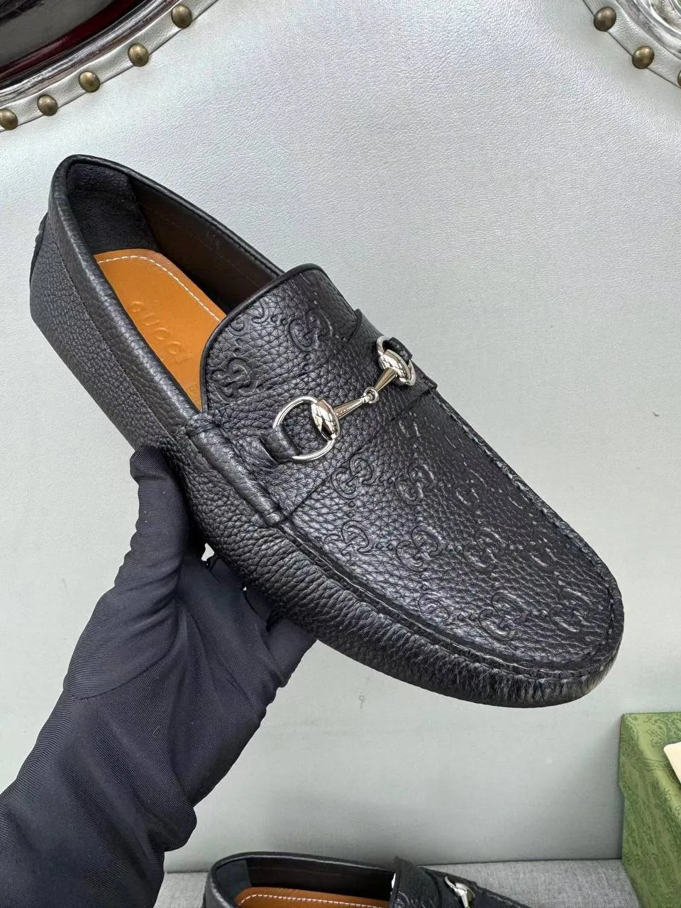 Лоферы Gucci Horsebit КОД ДОСТУПА В МИР ТИХОЙ — фото 1