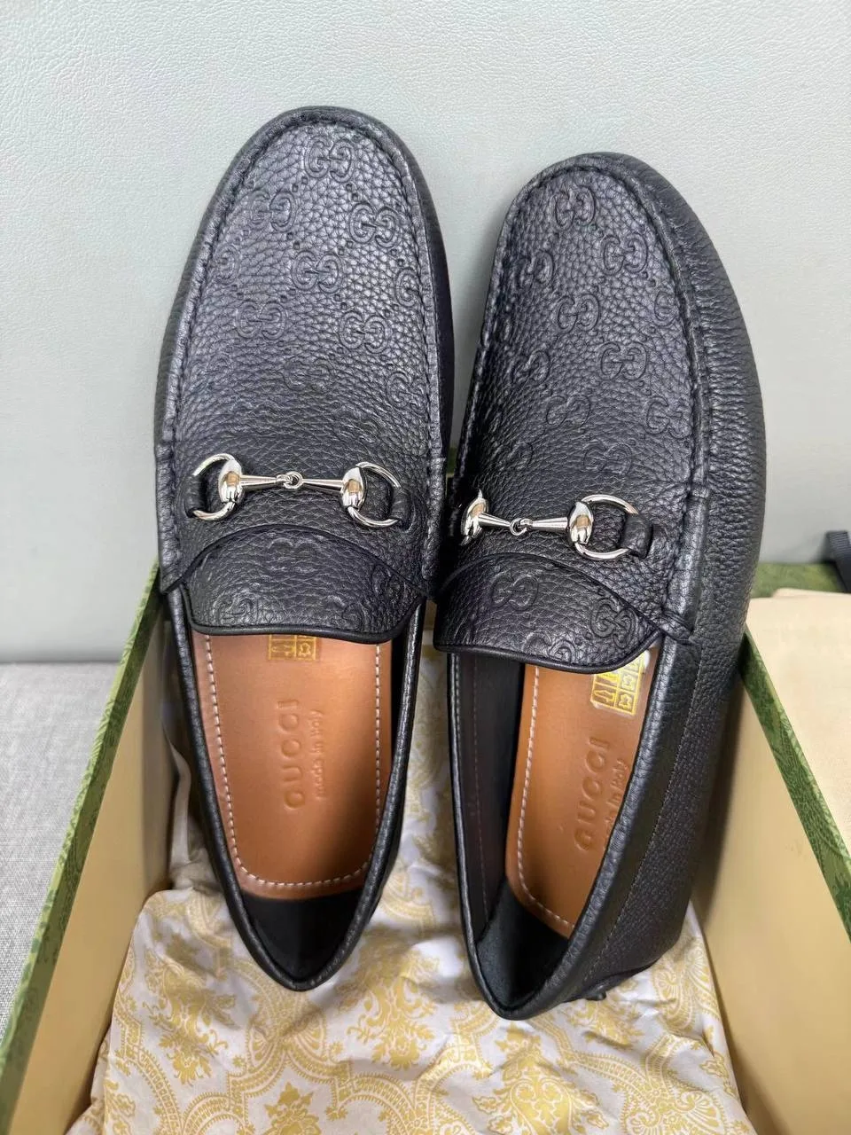 Лоферы Gucci Horsebit КОД ДОСТУПА В МИР ТИХОЙ — фото 2