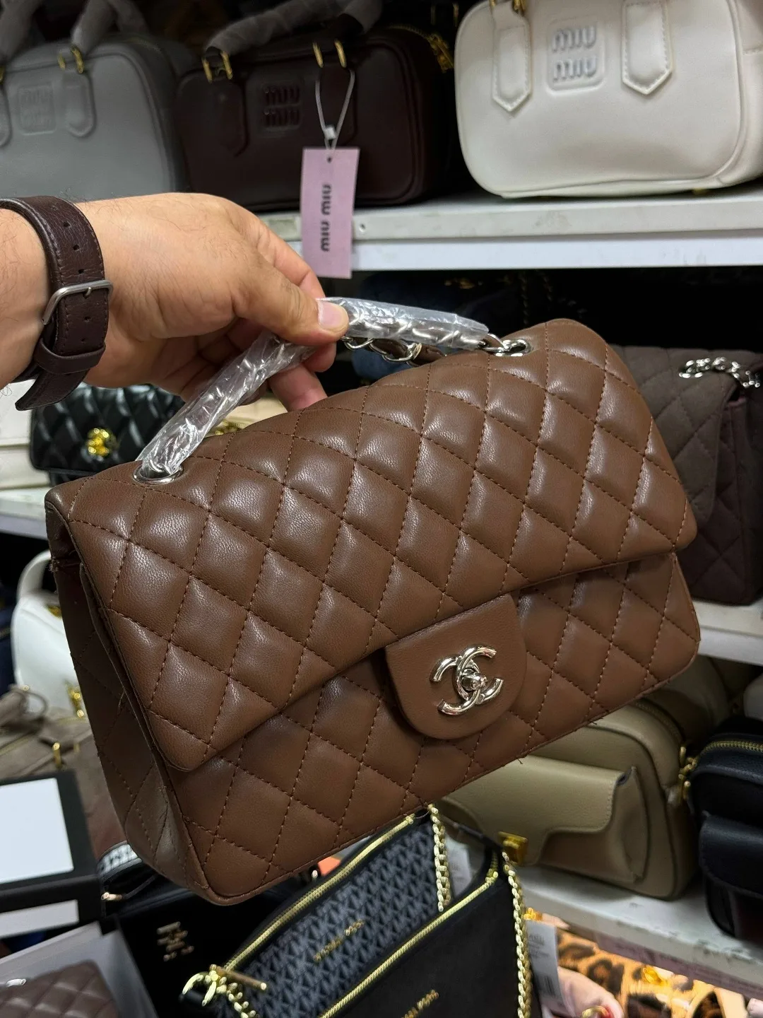 Сумка CHANEL, кожа — фото 1