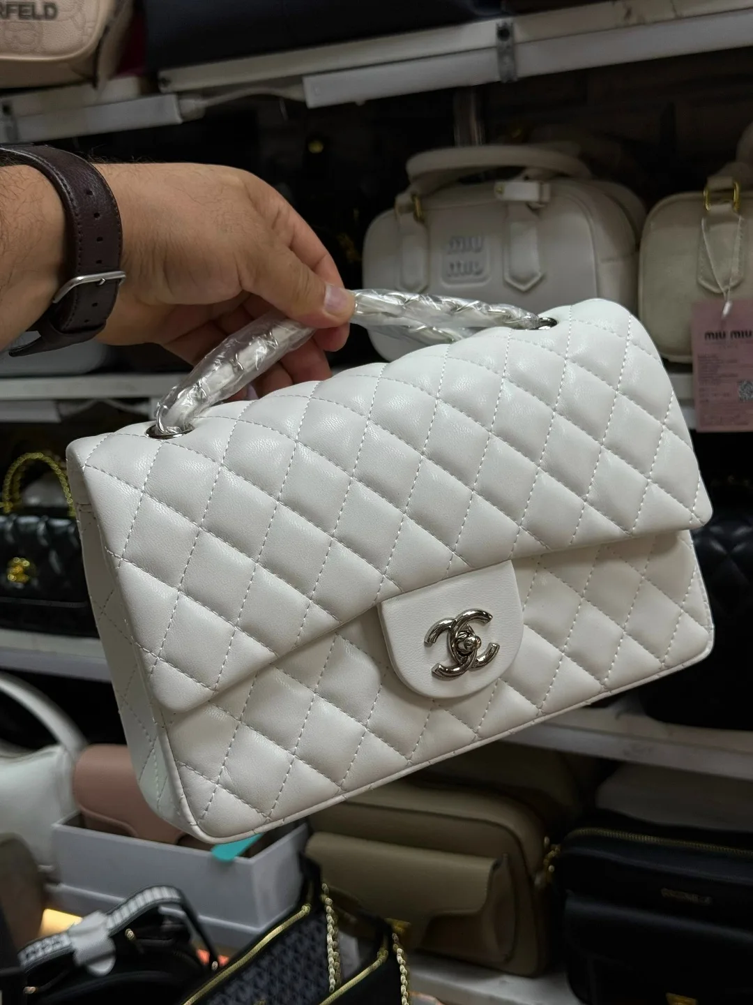 Сумка CHANEL, кожа — фото 2