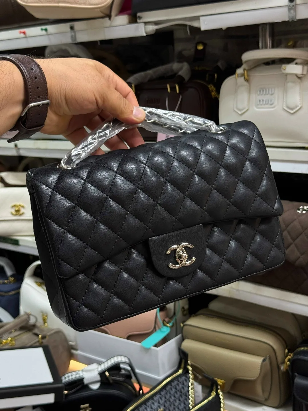Сумка CHANEL, кожа — фото 4