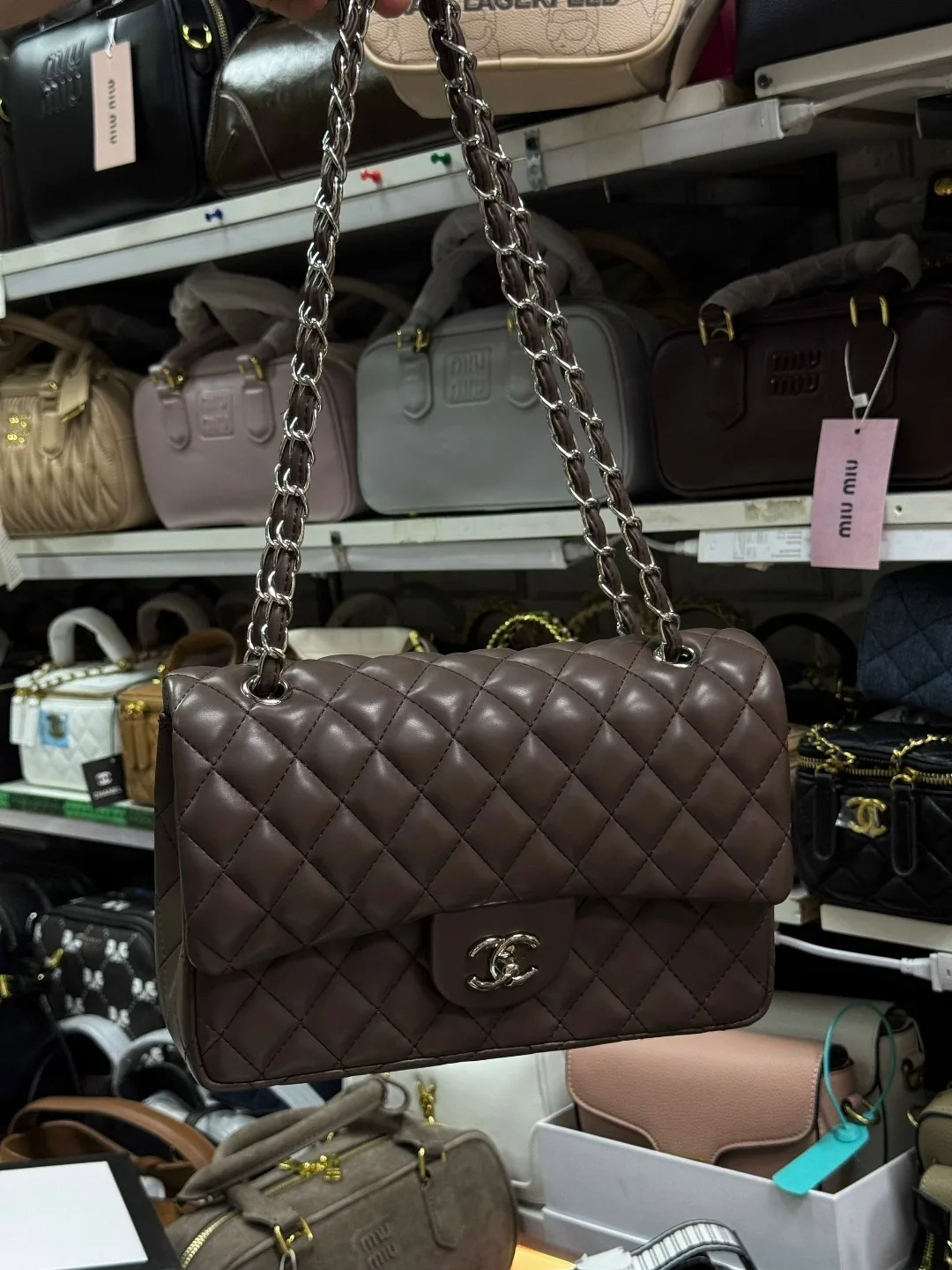 Сумка CHANEL, кожа — фото 5
