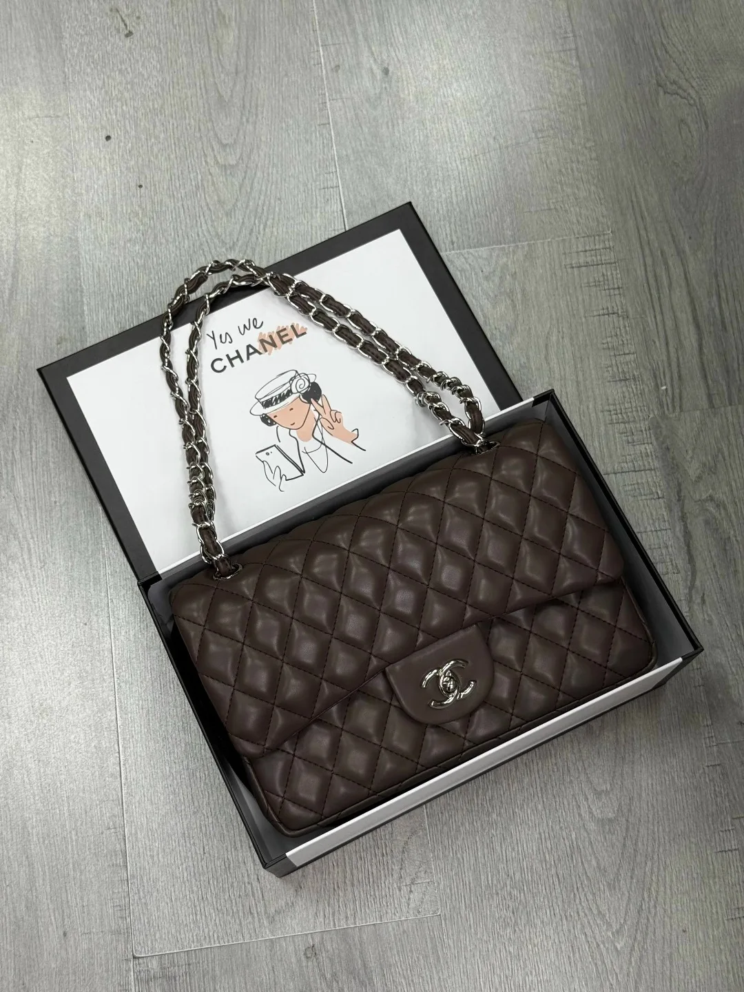 Сумка CHANEL, кожа — фото 7