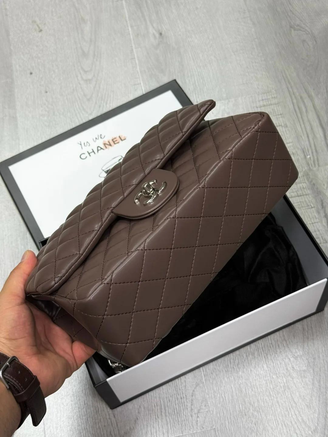 Сумка CHANEL, кожа — фото 8