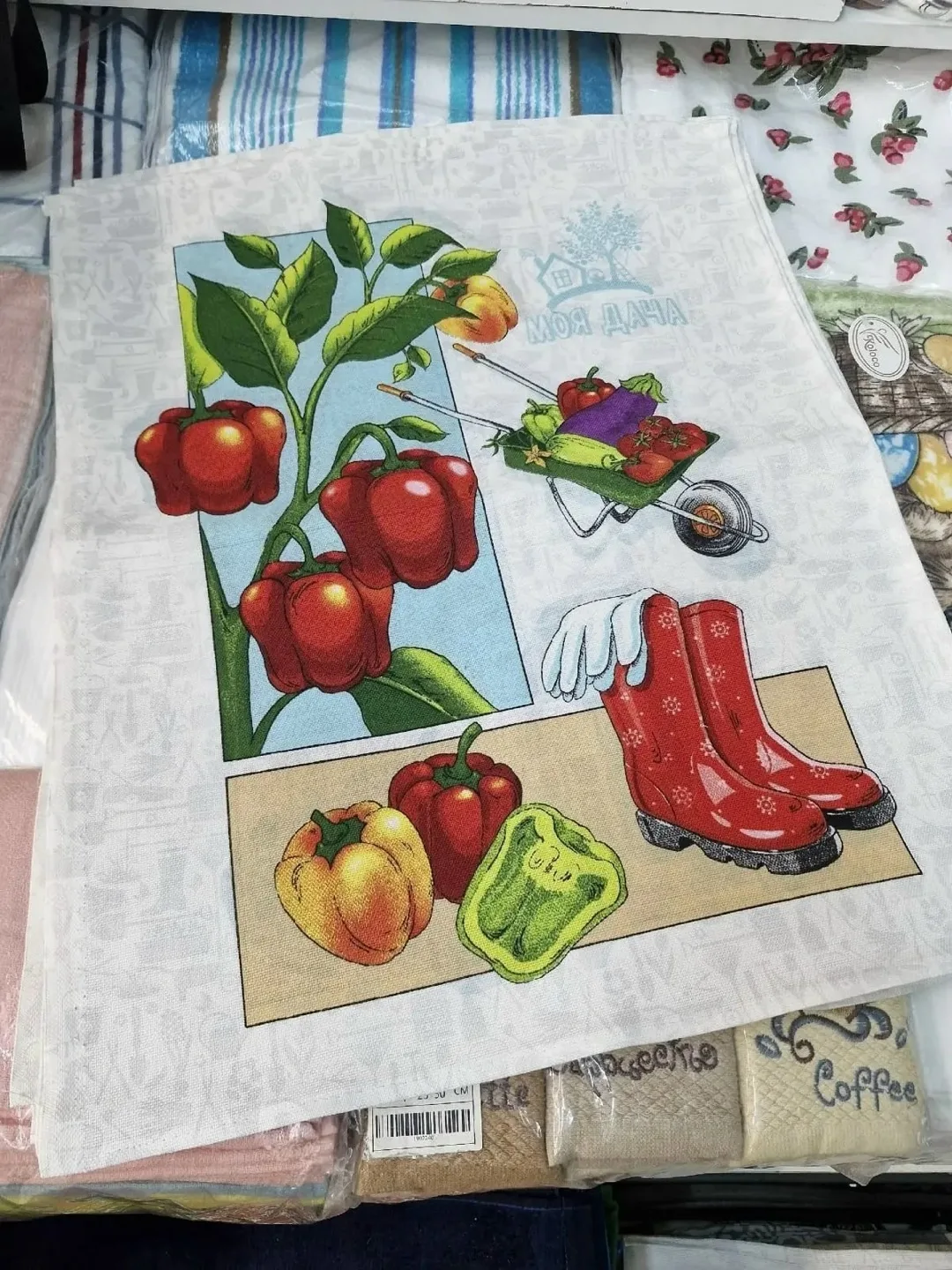 Сумка Льне рогожка полотенце шикарная качество, хлопок — фото 1
