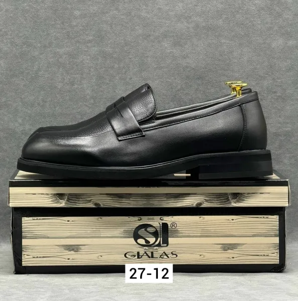 Удобные мужские туфли из эко-кожи — фото 5