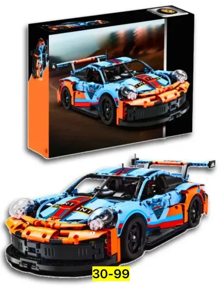 Конструктор-техник Porsche 911 RSR, 1680 деталей спортивный автомобиль Porsch — фото 1