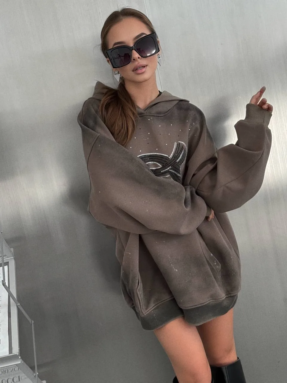 Объемные худи BALENCIAGA — фото 5