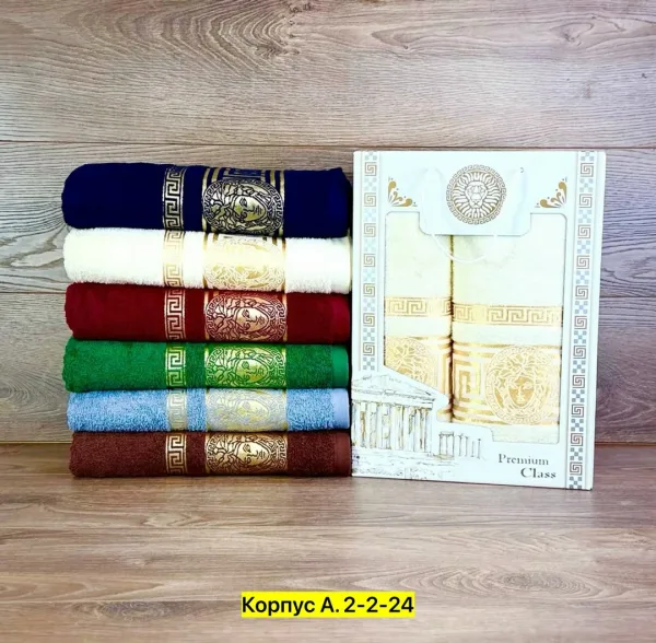 Набор из двух полотенец из 100 хлопка: для лица (50×85 — фото 2