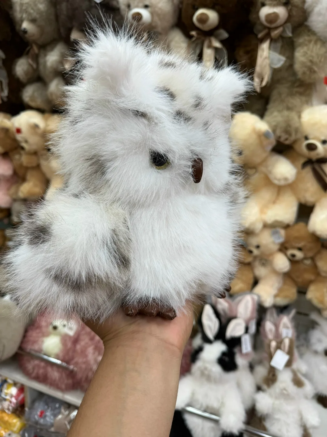 Маленькая сова из натурального материала — фото 12