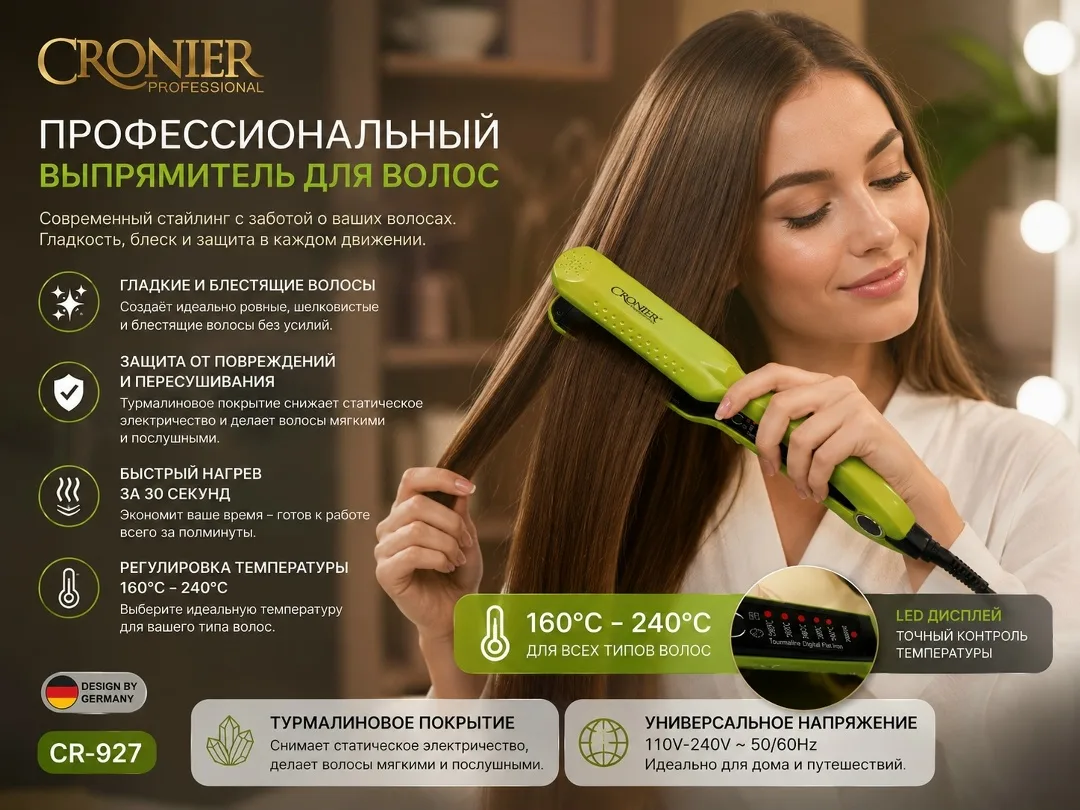 Cronier Cr Основные преимущества — фото 2